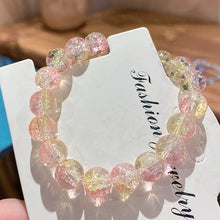 Load image into Gallery viewer, Broken Beads Ice Transparent Two-Color Bracelet Student Hand Toy Bracelet Whole Girlfriends' Gift Children's Day Small Gift Pliable Temperament

