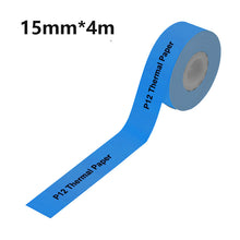 Load image into Gallery viewer, Heat-Sensitive Label Stickers Jingyou P12p15 Vitality Label Printing Paper Name Tape Continuous Thermal Label Paper
