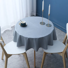 Load image into Gallery viewer, Solid Color Nordic Tablecloth Waterproof Oil-Proof Disposable PVC Table Cloth Household Rectangular Coffee Table Cloth Simple Table Mat
