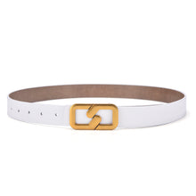 Load image into Gallery viewer, Women's Korean-Style Fashionable Smooth Buckle Belt Women's Pants Belt
