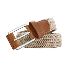 Load image into Gallery viewer, Men's Canvas Pin Buckle Belt Women's Woven Elastic Waistband Outdoor Tactics Belt
