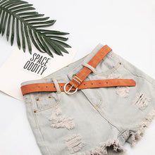 Load image into Gallery viewer, Fashion Boutique Sheepskin Pattern Ladies' Pin Buckle Belt Casual All-Matching Jeans Pant Belt Belt for Women
