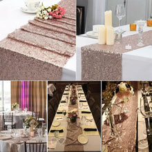 Load image into Gallery viewer, 30 * 275cm Sequin Table Flag Wedding Wedding Birthday Christmas Party Party Tablecloth Decoration Table Runner
