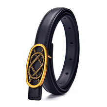Load image into Gallery viewer, Women's Leather Belt Retro Fashion Trends Versatile Multi-Color Belt
