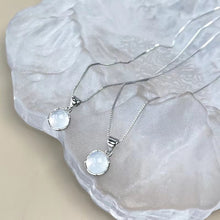 Load image into Gallery viewer, Moonlight Blue Necklace Clavicle Chain Jewelry Women's Gentle Wear Accessory

