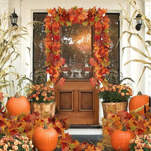 Load image into Gallery viewer, Thanksgiving Vine Maple Leaf Vine 170cm Decoration Hanging Vine Simulation Maple Leaf Vine
