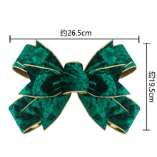 Load image into Gallery viewer, Christmas Day Pendant Velvet Bow Velvet Ribbon Christmas Tree Decorative Flowers
