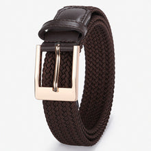 Load image into Gallery viewer, Elastic Waistband Women's High-Grade Student Punch-Free Korean Style Versatile Canvas Belt
