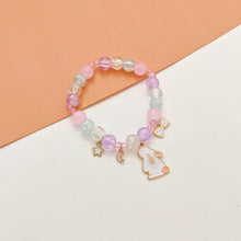 Load image into Gallery viewer, New Cute Cartoon Bunny Colorful Beaded Bracelet Female Student Children Gift Cross-Border Sold Jewelry Bracelet
