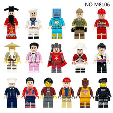 Load image into Gallery viewer, 64 Children's Building Blocks Toys Suit Doll Toy Window Box
