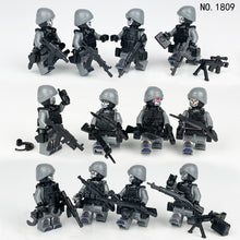 Load image into Gallery viewer, 12pcs/Set Mission Ghost Squad Particles Military Doll Toy Model Headset Weapon Equipment Building Blocks Toys
