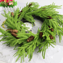 Load image into Gallery viewer, Christmas wreath holiday decorations wreath window pendant arrangement
