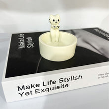 Load image into Gallery viewer, Cartoon Kitten Candle Holder Cartoon Kitten Candle Holder Decorations Home Decoration
