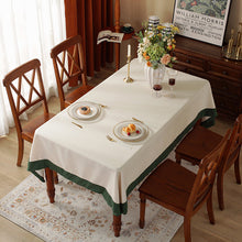 Load image into Gallery viewer, Solid Color Tablecloth American Western-Style Dining Table Fabric Rectangular Desk Cloth Nordic Solid Color Tablecloth Coffee Table Cloth
