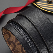 Load image into Gallery viewer, High-End Business Casual Men Automatic Buckle Belt All-Match Men's Pant Belt
