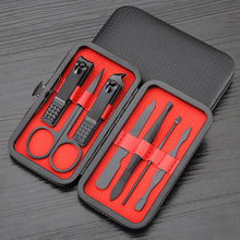 Load image into Gallery viewer, Manicure Implement Manicure Set Gift Nail Clippers 7-Piece Set Grain Point Pliers Nail Clippers Set
