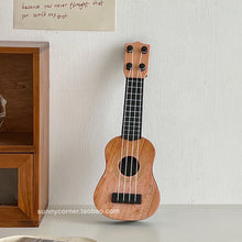 Load image into Gallery viewer, Retro Simulation Musical Instrument Small Ornaments Mini Ukulele Guitar Home Decorations
