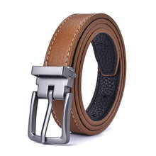 Load image into Gallery viewer, Simple Black Thin Belt Korean Retro Pin Buckle Jeans Strap Student

