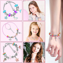 Load image into Gallery viewer, Cherry Blossom Deer Crystal Children's Combination Bracelet DIY Handmade Exquisite Gift Set Bracelet Female
