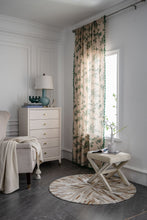 Load image into Gallery viewer, Cotton and Linen Curtain Printed Green Pine Fruit Bed &amp; Breakfast Curtain Half Shade Kitchen Door Curtain
