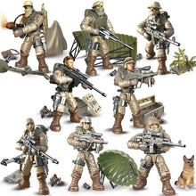 Load image into Gallery viewer, Movable Joint Special Police Team Soldiers 5cm Doll Toy Assembled Soldiers Xj9904 Military Toys
