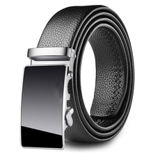 Load image into Gallery viewer, Men's Leather Belt Soft Leather Automatic Buckle Casual All-Matching Jeans Belt Men's Belt Belt
