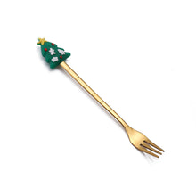 Load image into Gallery viewer, Cartoon Tableware Cat's Paw Spoon Cute Dessert Spoon Stainless Steel Spoon Doll Dessert Fruit Fork
