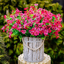 Load image into Gallery viewer, Artificial Flowers Violet Seven-Fork Spring Grass Flower Suitable for Indoor and Outdoor Simulation Green Plant Bouquet
