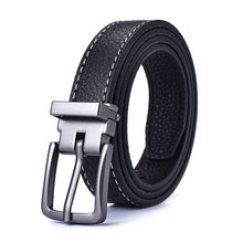 Load image into Gallery viewer, Simple Black Thin Belt Korean Retro Pin Buckle Jeans Strap Student
