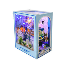 Load image into Gallery viewer, New Handmade DIY House Model Toy Creative Bookend Christmas Gift
