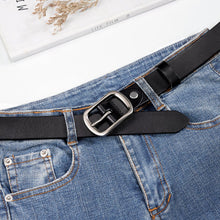 Load image into Gallery viewer, Belt Men's and Women's Same Style Overalls with Punk Genuine Leather Simple Classic Belt
