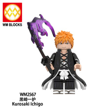 Load image into Gallery viewer, Wm6164 Suit Assembled Toy Anime Series More Wooden Sword Eight Ichigo Kurosaki Doll Toy
