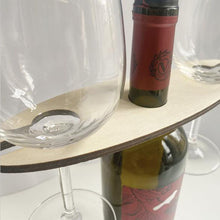 Load image into Gallery viewer, Wooden Wine Rack Creative Personalized Wooden Crafts Wine gift
