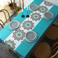 Load image into Gallery viewer, Holiday Night Restaurant PVC Waterproof Tablecloth Oil-Proof
