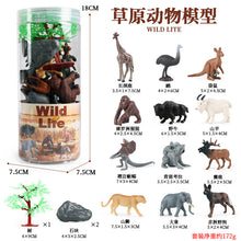 Load image into Gallery viewer, Barrel Mini Polar Animal Model Set Animal Toys Penguin Polar Bear Igloo Ornaments
