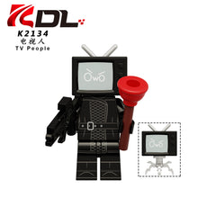 Load image into Gallery viewer, Kdl818 Toilet Person Series Audio Person TV Person Monitor Person Educational Assembled Building Blocks Toys
