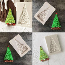 Load image into Gallery viewer, New Christmas Tree Gift Fondant Silicone Mold DIY Chocolate Cake Decoration Baking Tool
