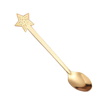 Load image into Gallery viewer, Small Spoon Snowman Spoon Nordic Style Tableware Gift Spoon Gift Box Christmas Gift Box
