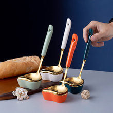 Load image into Gallery viewer, Stainless Steel Soup Ladle Soup Spoon Kitchen Supplies Tableware Hot Pot Spoon Kitchen Utensils Cooking Spoon Soup Spoon
