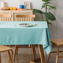 Load image into Gallery viewer, Tablecloth Pure Color Fresh Animation Lining Tablecloth Simple Rectangular Table Cloth
