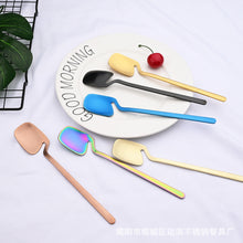 Load image into Gallery viewer, Stainless Steel Tableware Simple Personality Creative Hanging Wall Hanging Cup Knife, Fork and Spoon Hanging Cup Coffee Spoon Kit
