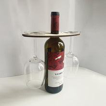 Load image into Gallery viewer, Wooden Wine Rack Creative Personalized Wooden Crafts Wine gift
