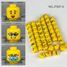 Load image into Gallery viewer, 56PCs Small Particle Parts 7 Doll Toy Head Doll Hairstyle Photo Frame Building Blocks Toys
