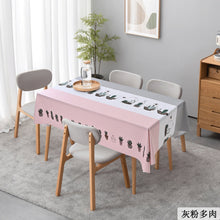 Load image into Gallery viewer, Home Tablecloth Disposable Oil-Proof PVC Home Rectangular Table Mat Coffee Table Tablecloth
