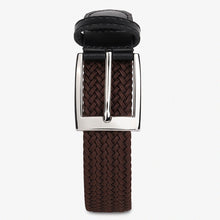 Load image into Gallery viewer, Spot 3.0cm Woven Belt Women's Simple Fashion All-Match Jeans Strap Punch-Free Elastic
