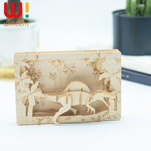 Load image into Gallery viewer, 3D Children's Early Education Educational Toys Wooden Three-Dimensional Puzzle DIY Creative Science and Education Handmade
