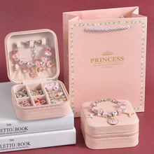 Load image into Gallery viewer, Children's Educational Handmade DIY Beaded Bracelet Set Creative Jewelry Bracelet Set Gift Box
