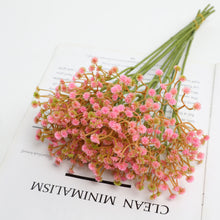 Load image into Gallery viewer, 6pcs/Set Starry Artificial Flower Simulation Bridal Bouquet Wedding Props Home Artificial Flower Arrangement Decorative Flowers
