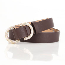 Load image into Gallery viewer, Japanese Buckle Girls Fashion Rhinestone Ornament Belt Dress with Jeans Strap
