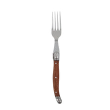 Load image into Gallery viewer, Direct Selling Stainless Steel Steak Knife and Fork Rosewood Wooden Handle Steak Knife and Fork Set
